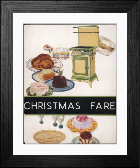 Framed Print : Christmas Fare 1935 Framed Print : Christmas Fare 1935