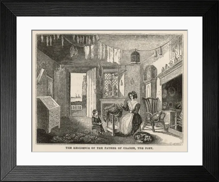 Framed Print : Netmaking at Home Framed Print : Netmaking at Home