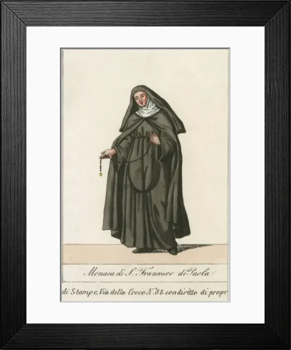 Framed Print : Nun of San Francisco Framed Print : Nun of San Francisco