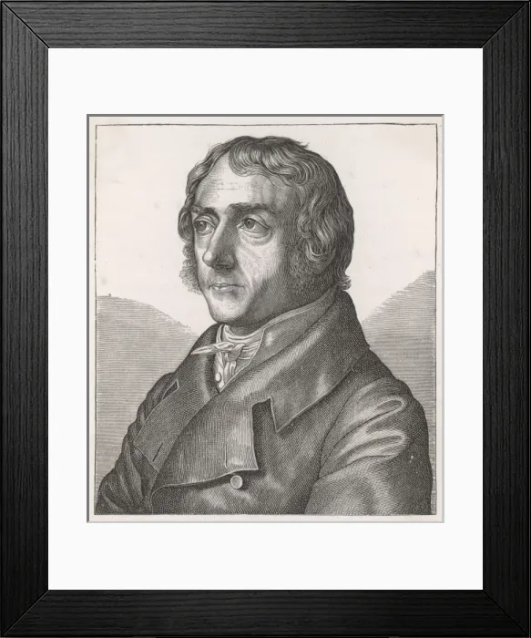 Framed Print : Barthold Georg Niebuhr Framed Print : Barthold Georg Niebuhr