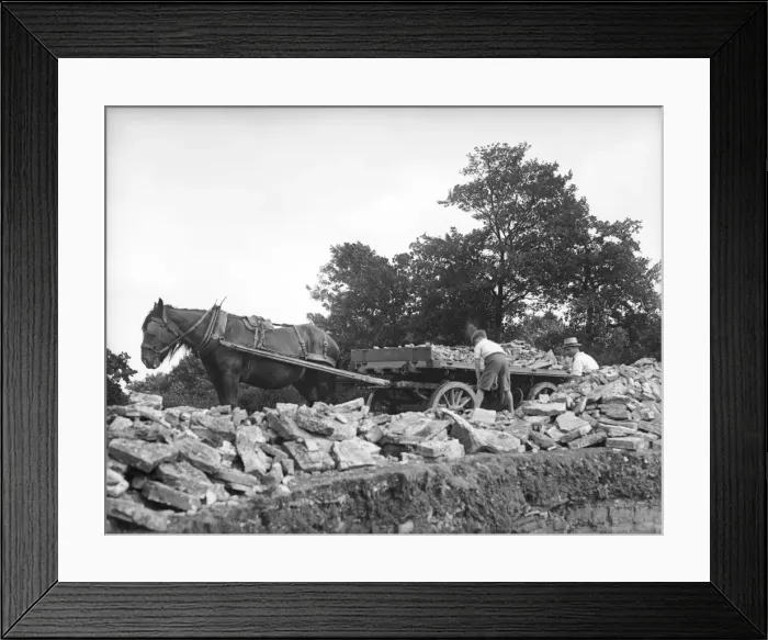 Framed Print : Stone Quarry Framed Print : Stone Quarry