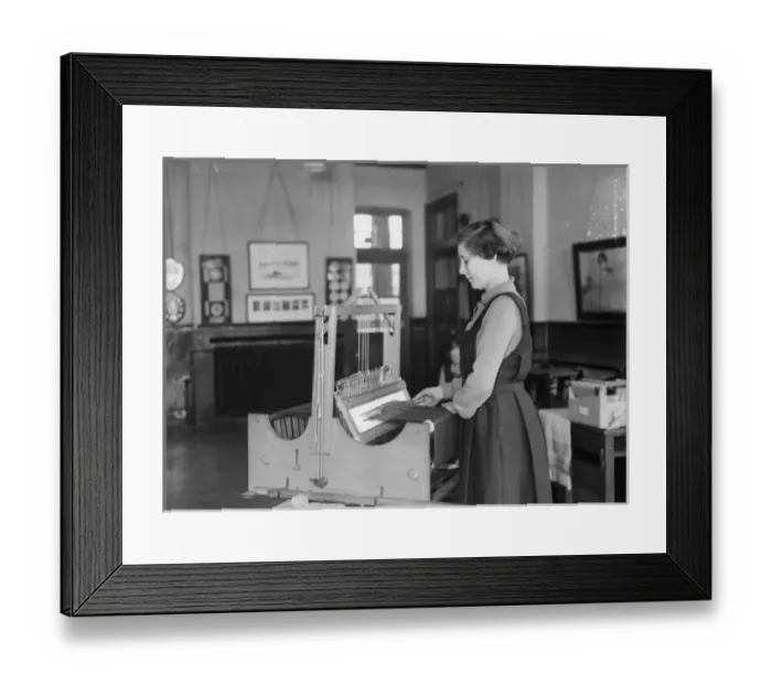 Framed Print : Learning to Weave Framed Print : Learning to Weave