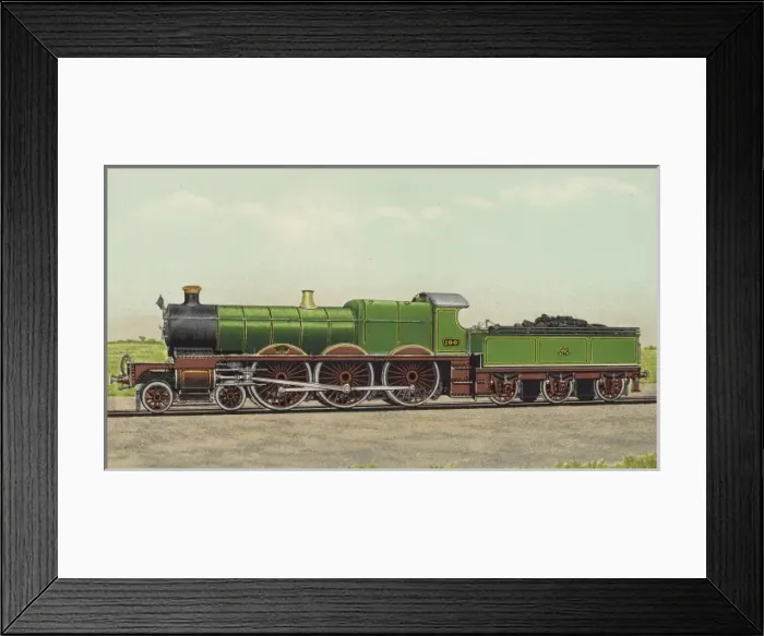 Framed Print : Great Western Loco 100 Framed Print : Great Western Loco 100