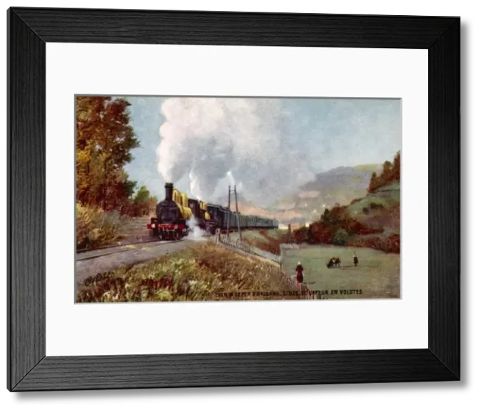 Framed Print : Clermont Bordeaux Train Framed Print : Clermont Bordeaux Train
