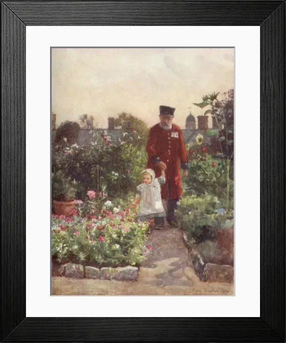 Framed Print : Chelsea Pensioner / 1904 Framed Print : Chelsea Pensioner / 1904