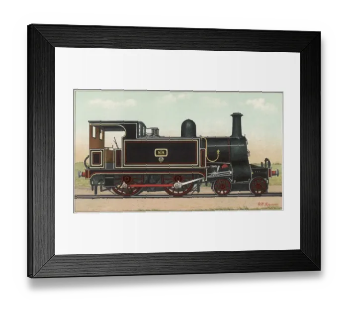 Framed Print : North London Rly Loco Framed Print : North London Rly Loco