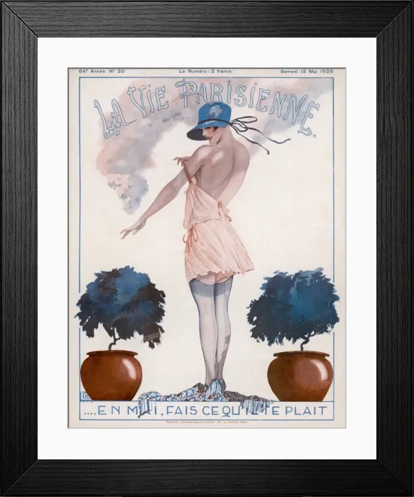 Framed Print : Female Type / May 1926 Framed Print : Female Type / May 1926