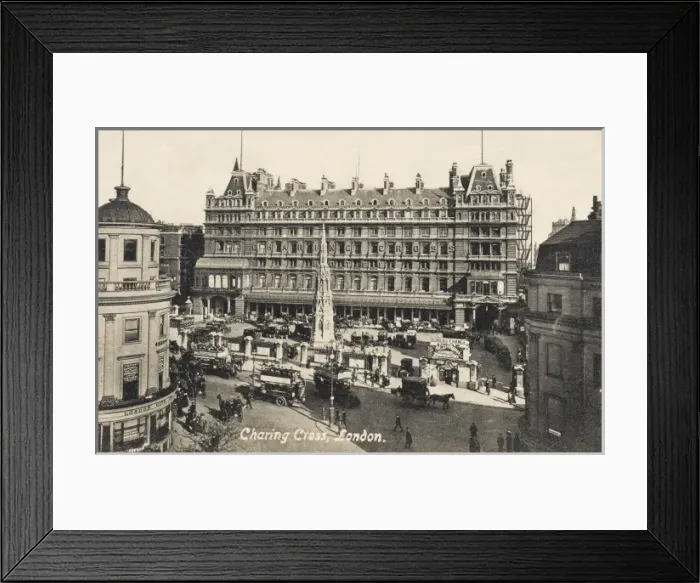 Framed Print : Charing X Stn (Aerial) Framed Print : Charing X Stn (Aerial)