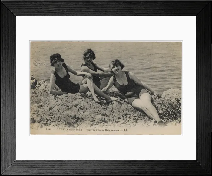 Framed Print : Bathing Beauties 1927 Framed Print : Bathing Beauties 1927