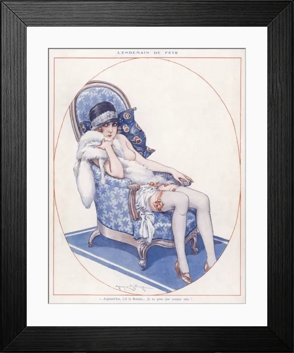 Framed Print : Female Type  /  Morning Aft