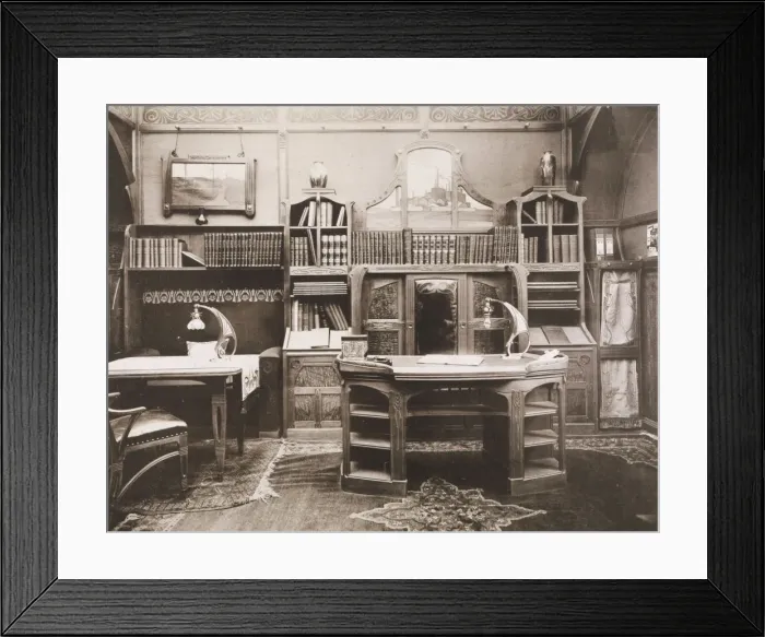 Framed Print : An Engineers Study Framed Print : An Engineers Study