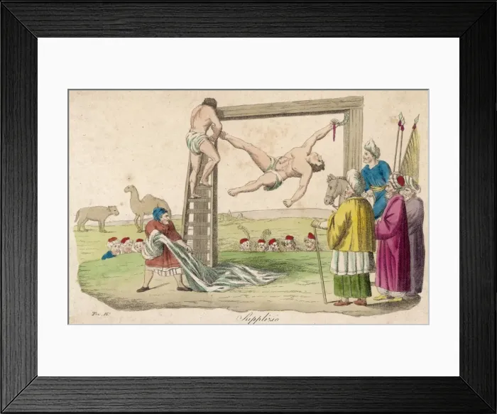 Framed Print : Punishment  /  N. Africa