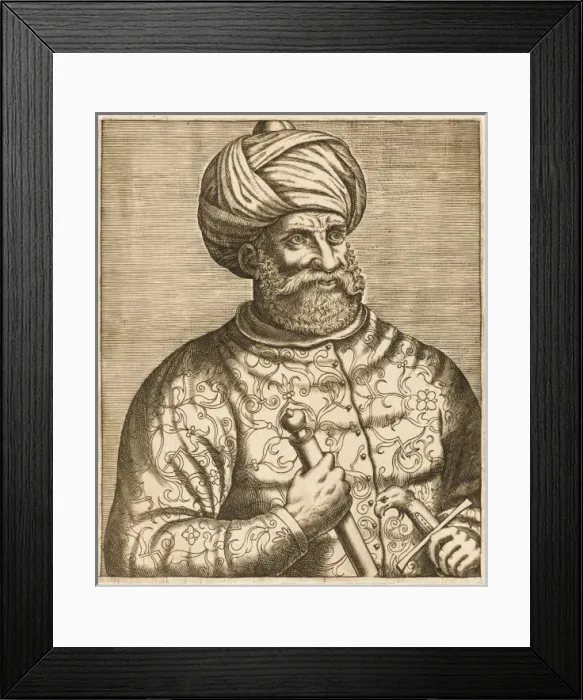 Framed Print : Khayr Ad-Din / Barbarossa Framed Print : Khayr Ad-Din / Barbarossa