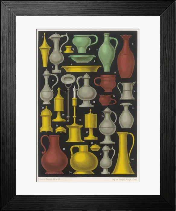 Framed Print : Objects / Medieval Variety Framed Print : Objects / Medieval Variety