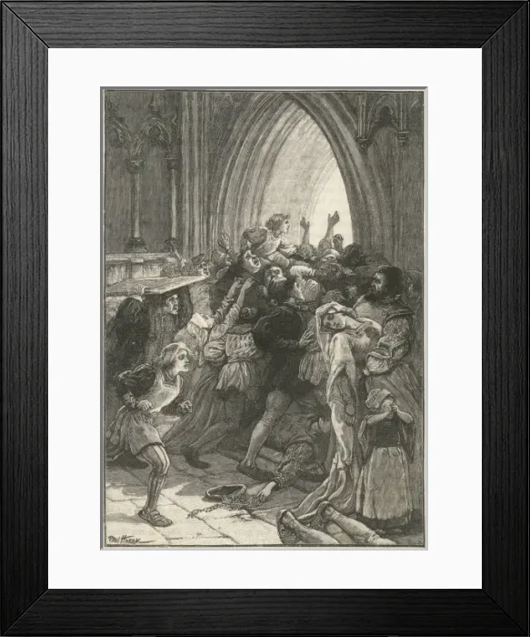 Framed Print : Panic in the Year 1000 Framed Print : Panic in the Year 1000
