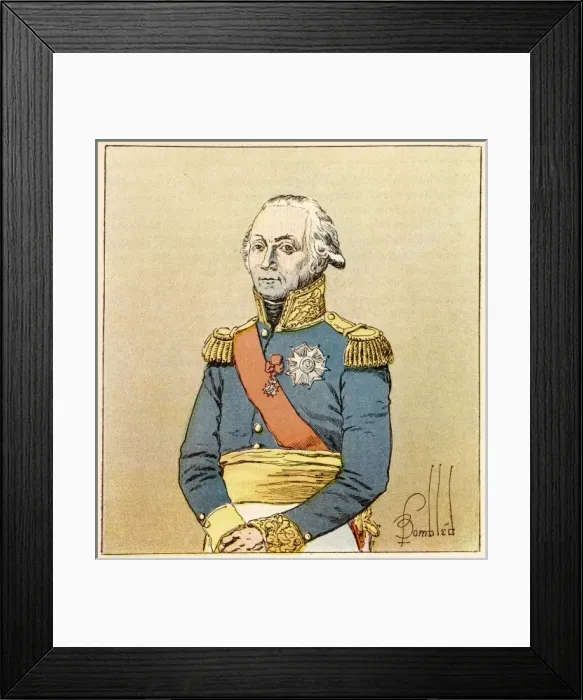 Framed Print : Kellerman, Duc De Valmy Framed Print : Kellerman, Duc De Valmy