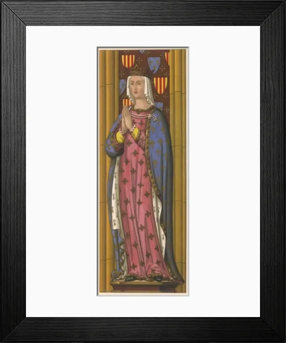 Framed Print : Marguerite of Provence Framed Print : Marguerite of Provence