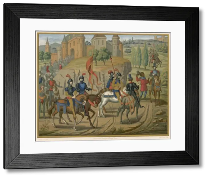 Framed Print : Military / Scene (C15) Framed Print : Military / Scene (C15)