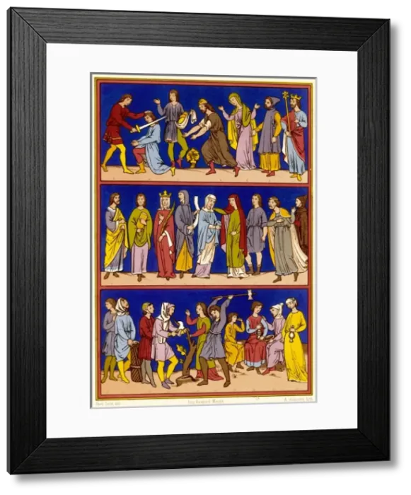 Framed Print : France Scene / C12-C13 Framed Print : France Scene / C12-C13