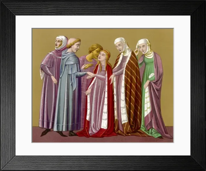 Framed Print : Customs / Marriage (C15) Framed Print : Customs / Marriage (C15)
