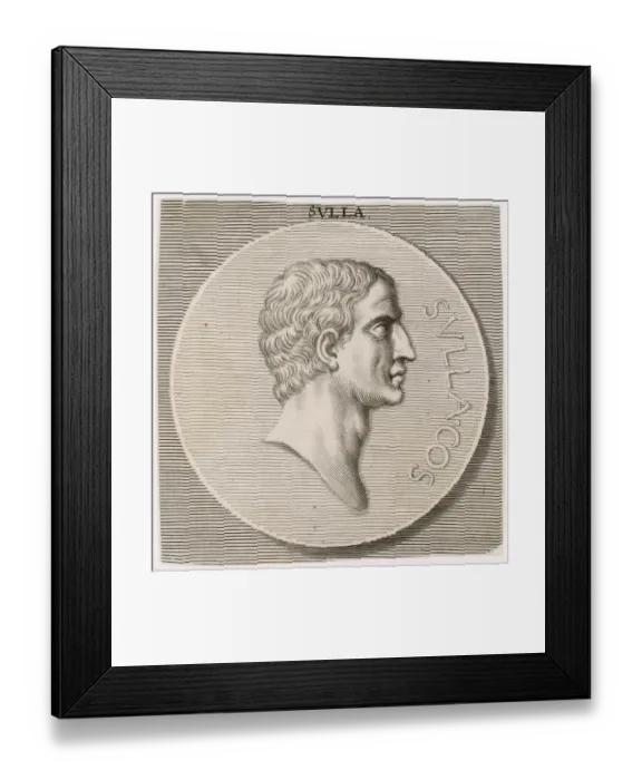 Framed Print : Lucius Cornelius Sulla Framed Print : Lucius Cornelius Sulla