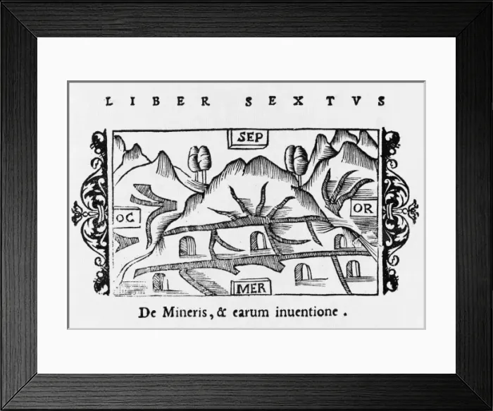 Framed Print : Metal Mines in Sweden Framed Print : Metal Mines in Sweden