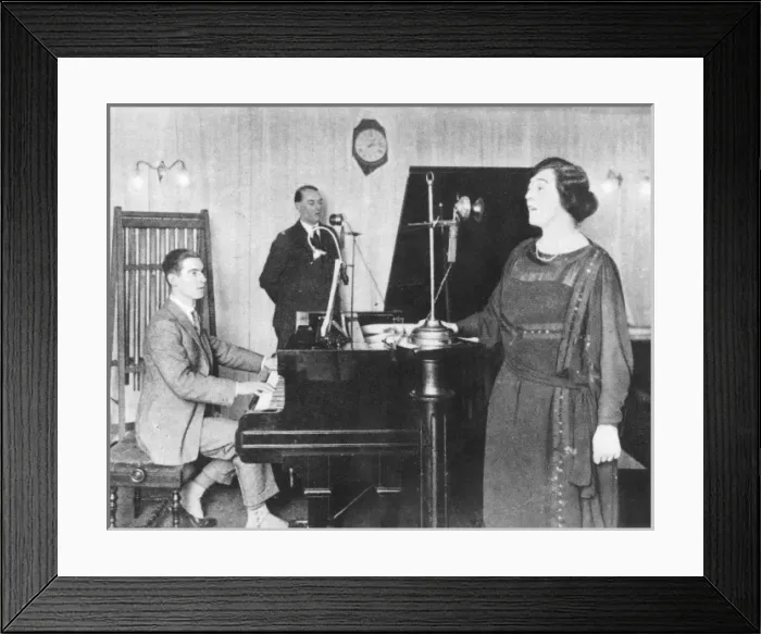 Framed Print : A Broadcast Ca 1922 Framed Print : A Broadcast Ca 1922