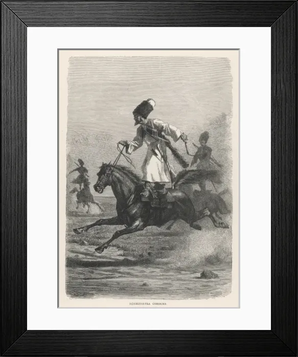 Framed Print : Djighitoffka Cossacks Framed Print : Djighitoffka Cossacks