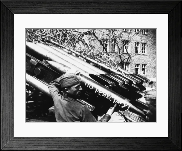Framed Print : Rockets against Berlin Framed Print : Rockets against Berlin