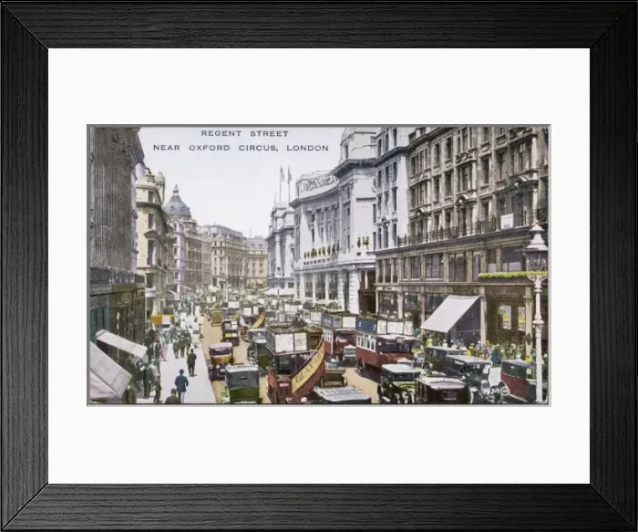 Framed Print : England / London / Regent St Framed Print : England / London / Regent St