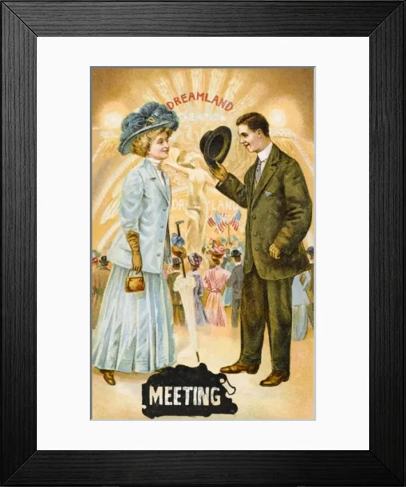 Framed Print : New York / Coney Island Framed Print : New York / Coney Island