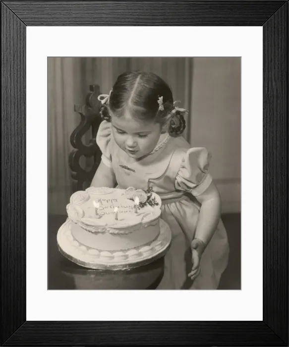 Framed Print : Susanna is Three 1930S Framed Print : Susanna is Three 1930S