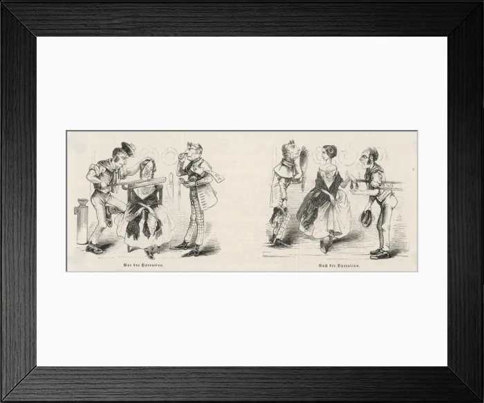Framed Print : Plastic Surgery / New Head Framed Print : Plastic Surgery / New Head