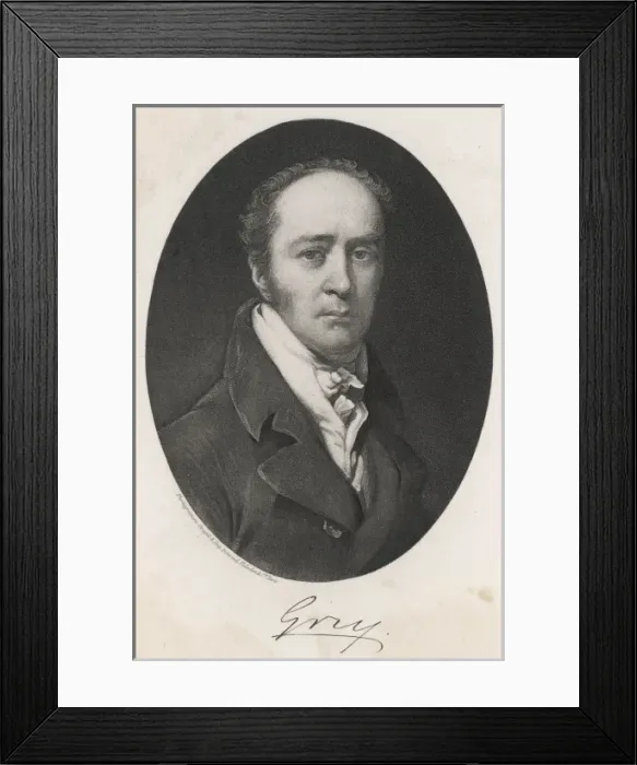 Framed Print : Grey 2nd Earl / In Cloak Framed Print : Grey 2nd Earl / In Cloak