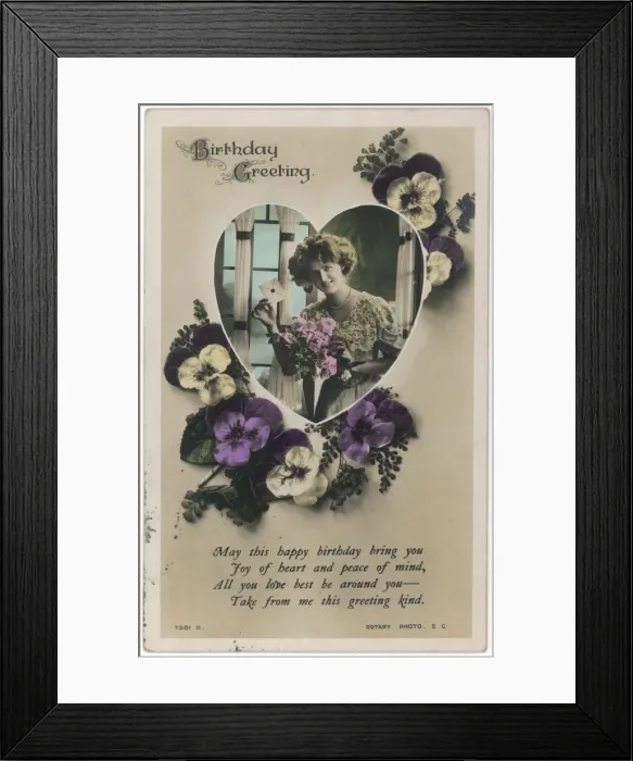 Framed Print : Lady Gets Card Framed Print : Lady Gets Card