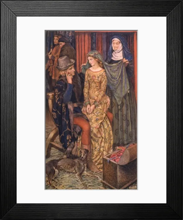Framed Print : Geraint and Enid Framed Print : Geraint and Enid