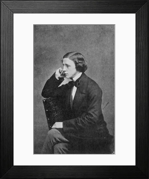 Framed Print : Lewis Carroll / L&l / P50 Framed Print : Lewis Carroll / L&l / P50