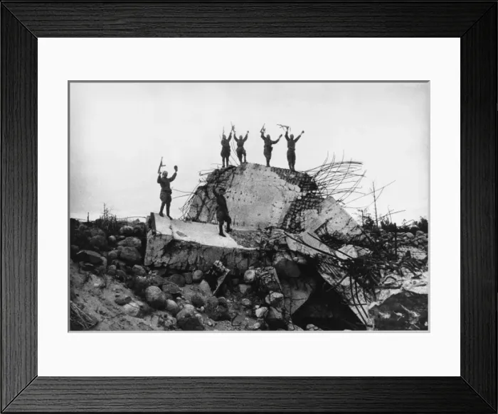 Framed Print : Russians in Berlin Framed Print : Russians in Berlin