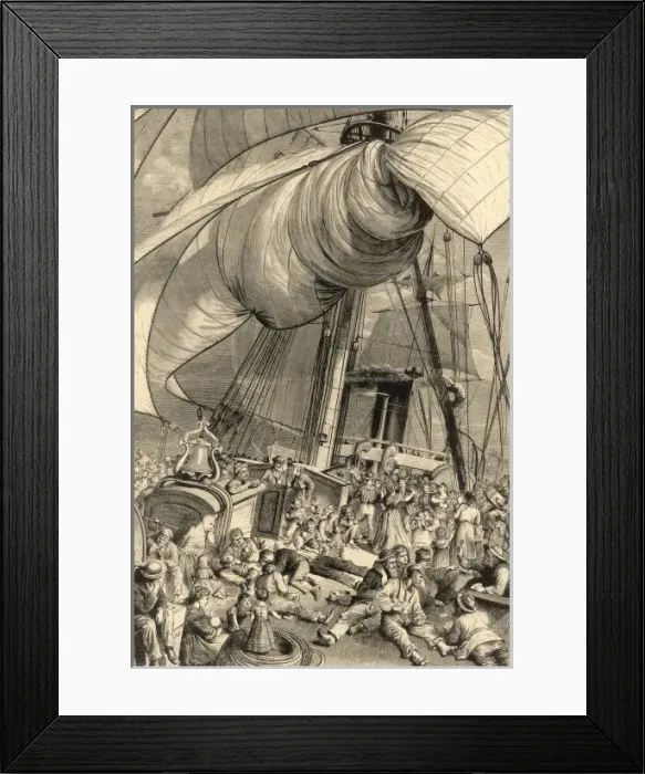 Framed Print : Emigrants En Route Framed Print : Emigrants En Route