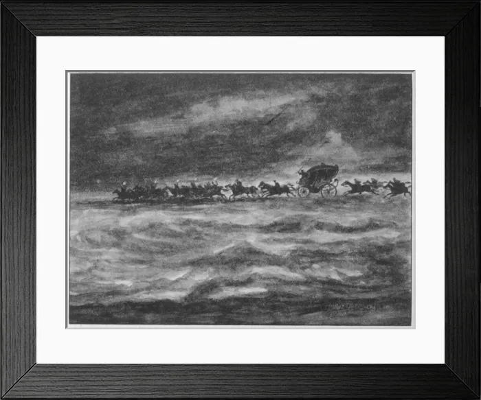 Framed Print : Phantom Coach Framed Print : Phantom Coach