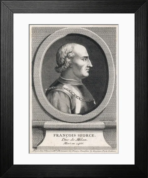 Framed Print : Francesco Sforza Framed Print : Francesco Sforza