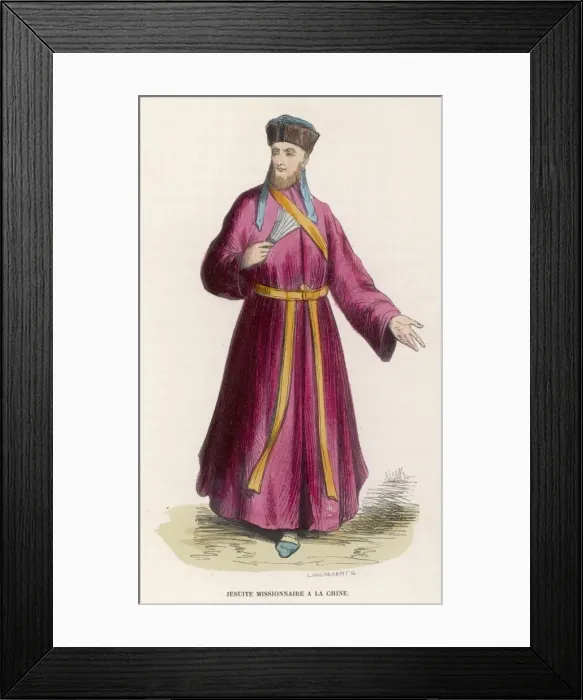 Framed Print : Missionary in China Framed Print : Missionary in China