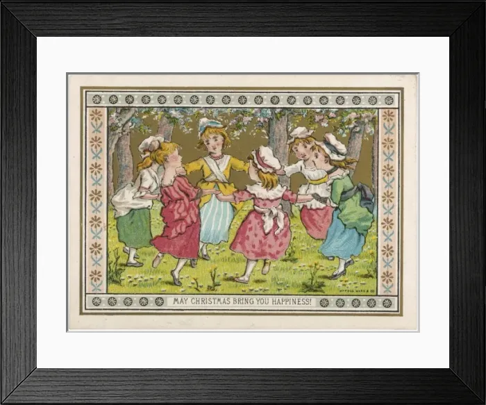 Framed Print : Girls Dance Framed Print : Girls Dance