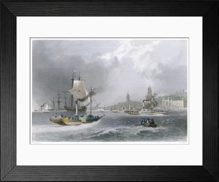 Framed Print : England / Gravesend Framed Print : England / Gravesend