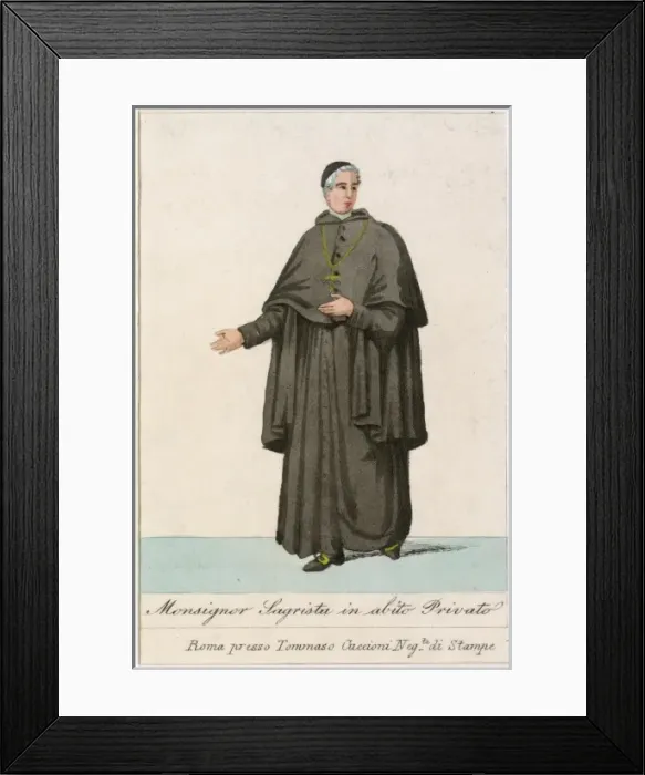 Framed Print : Monisgnor Sagrista Framed Print : Monisgnor Sagrista