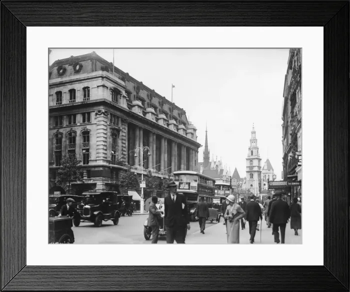 Framed Print : The Strand 1930S Framed Print : The Strand 1930S