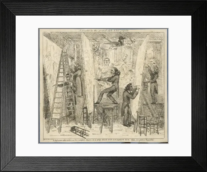 Framed Print : Landseers, Bewick, Haydon Framed Print : Landseers, Bewick, Haydon