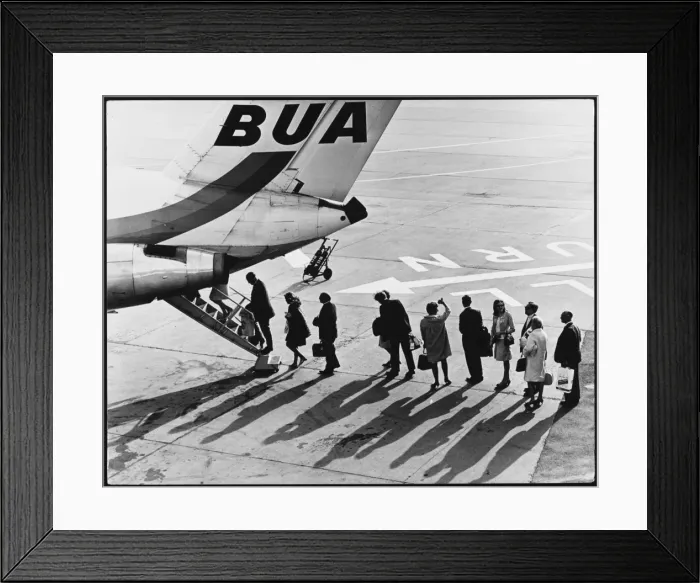 Framed Print : Boarding at Gatwick Framed Print : Boarding at Gatwick