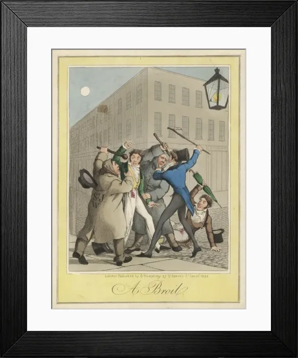 Framed Print : Watchmen and Wild Boys Framed Print : Watchmen and Wild Boys
