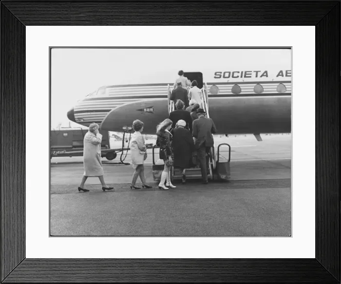 Framed Print : Caravelle Jet Framed Print : Caravelle Jet
